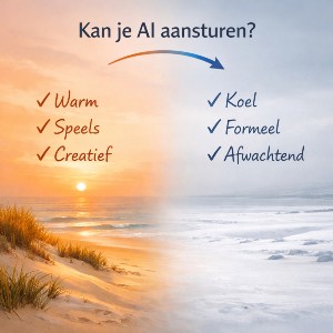 Hoe maken we AI terug wat warmer?