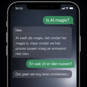AI is geen magie